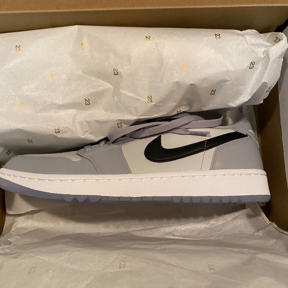Jordan 1 golf wolf grey